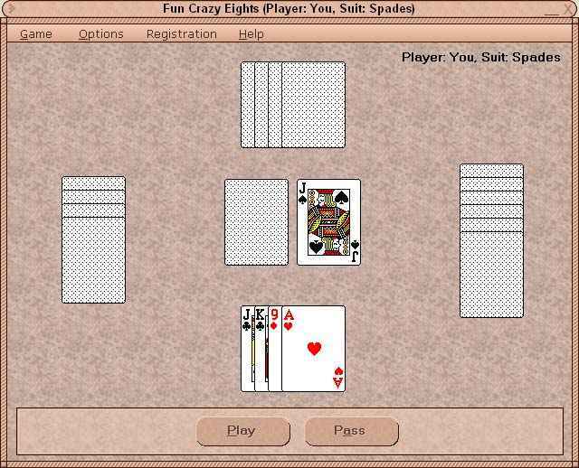 Fun Crazy Eights Screenshot